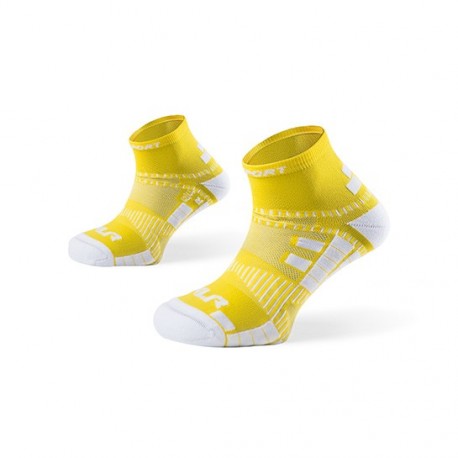 Socquettes Running Xlr Jaune 39/41 - Bv Sport