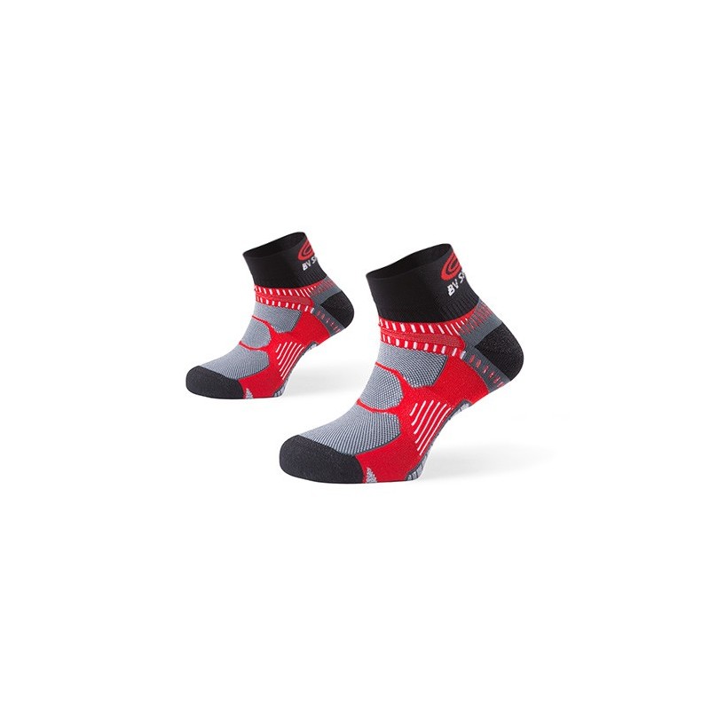 BV SPORT | Running ankle socks RSX red 