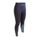 Pantalone sport anti-cellulite OSLO KEEPFIT blu-verde | Collector edition
