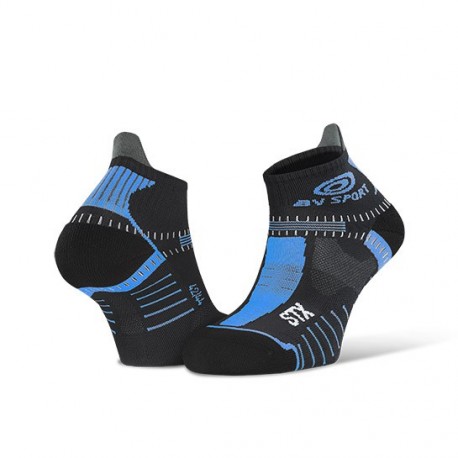 Socquettes Trail Stx Evo Noir-bleu 39/41 - Bv Sport