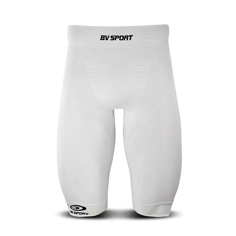 BV SPORT Compression short CSX white Selective compression