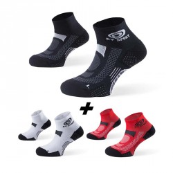 BV SPORT SCR ONE BIANCO CALZINI RUNNING SCR ONE BIANCO