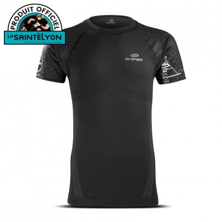 T-shirt Rtech Collector saintélyon Noir S - Bv Sport