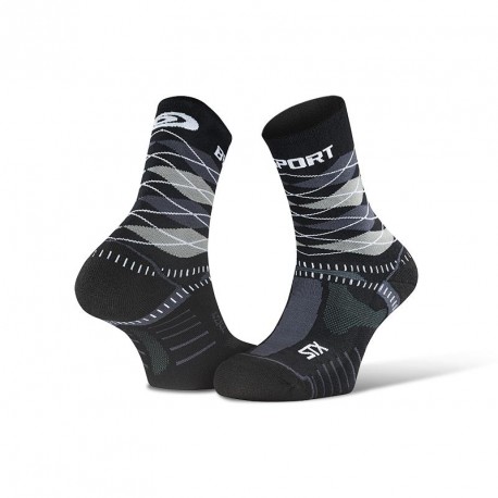 STX EVO_socks_"Burlington"_black-grey - Collector Edition