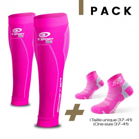 Pack Booster Elite pink + Light one pink 37-41