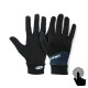 Touch Gloves Light-run mix black-heather blue
