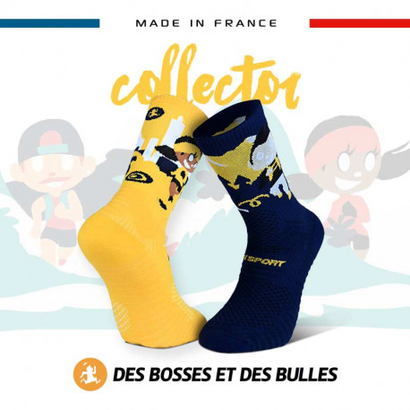 Chaussettes collector DBDB TRAIL ULTRA Fournaise | Made in France