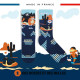Chaussettes TRAIL ULTRA USA - Collector DBDB | Made in France