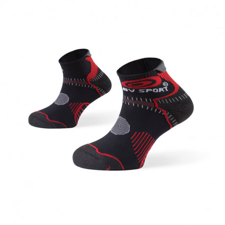 Black-red STX trail socks