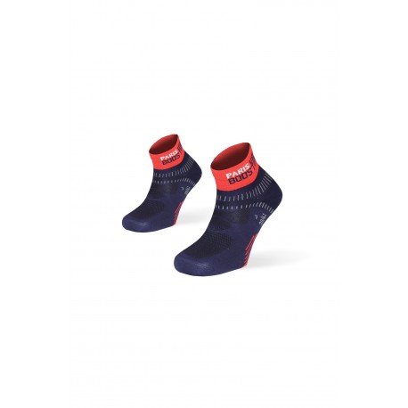 Socquettes Running Light One Bleu-rouge 39/41 - Bv Sport