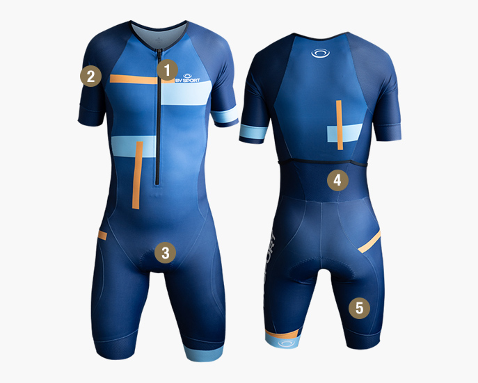 3x200 Triathlon Suit