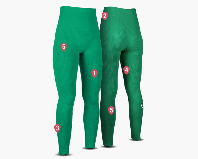 Leggings Keepfit green