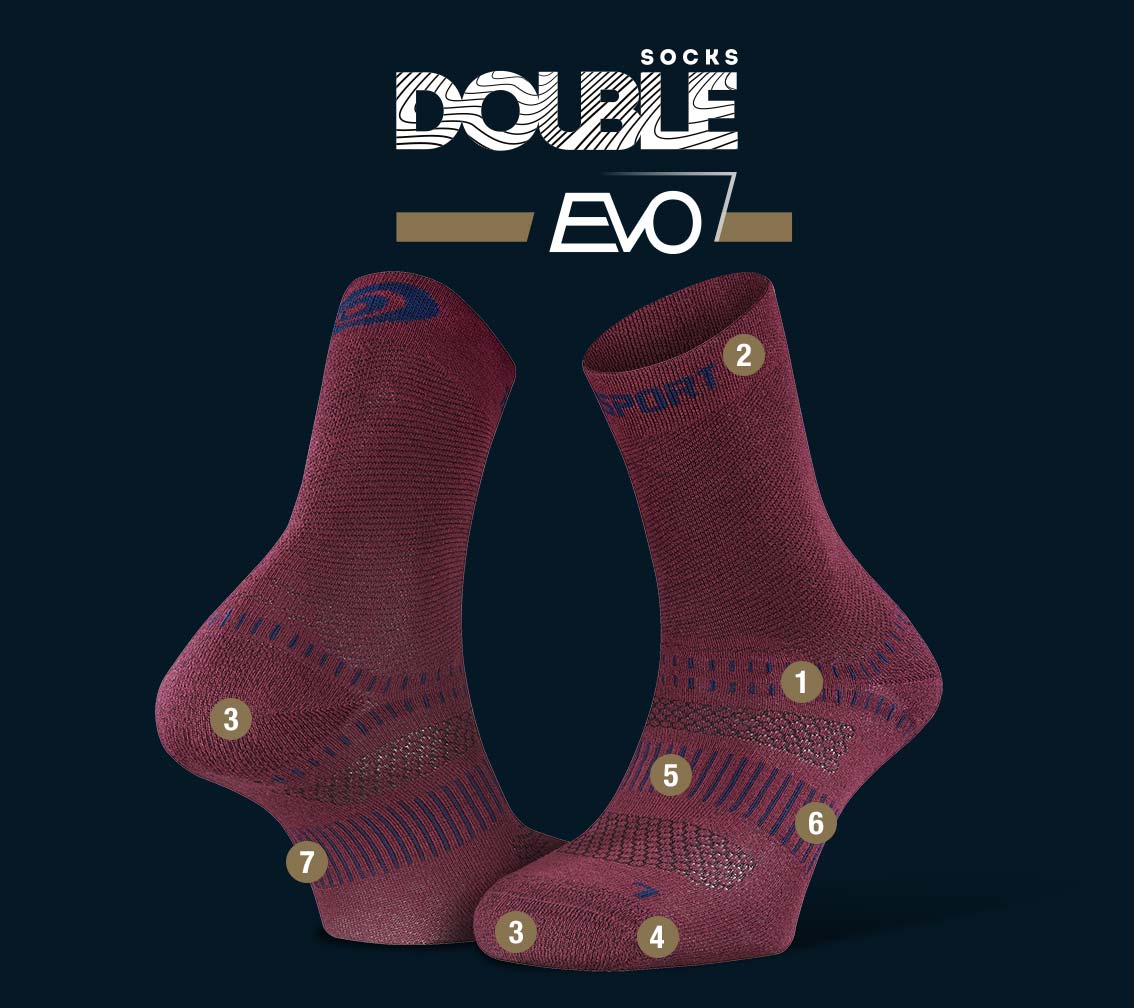 BV Sport Trek Evo Chaussettes randonn/ée