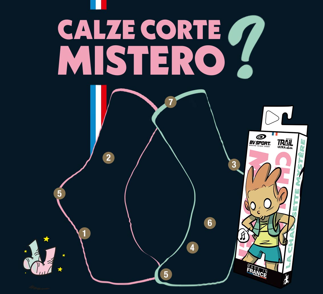 Calze mistero TRAIL ULTRA - Collector DBDB | Made in France