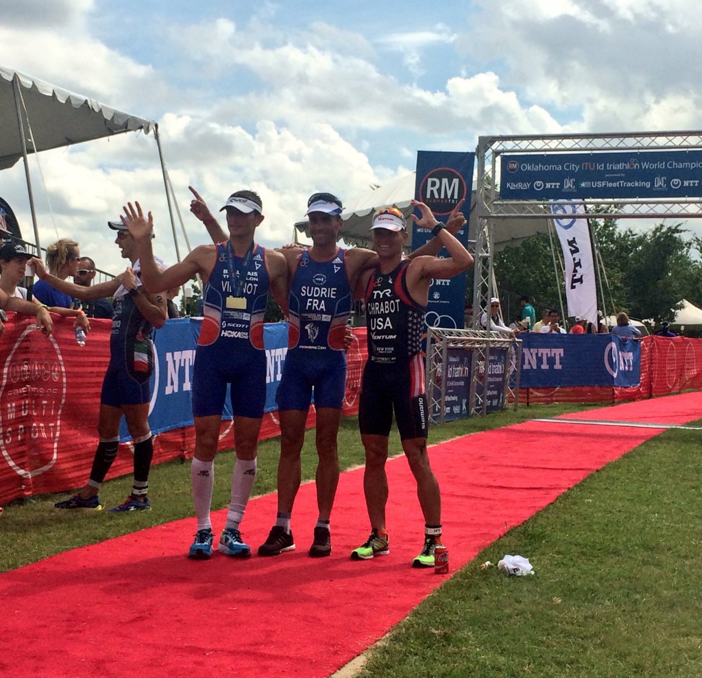 Les championnats du monde de Triathlon longue distance se sont déroulés samedi à Oklahoma City Les championnats du monde de Triathlon longue distance se sont déroulés samedi à Oklahoma City