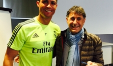 La rencontre de Cristiano RONALDO et Salvatore CORONA (PDG de BV Sport)