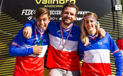 CARTON PLEIN AUX CHAMPIONNATS DE FRANCE DE DH