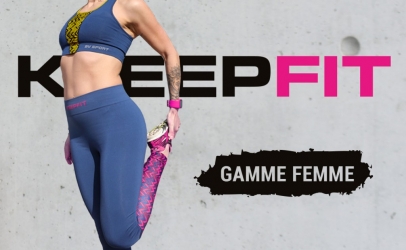 La gamme KEEPFIT 100% féminine s’agrandit !